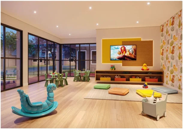Imagem Casa de condomínio à venda em Americana, Pacaembu, com 2 quartos, 55,36m2
