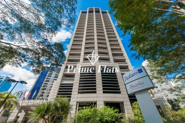 Imagem Flat disponível para venda no Radisson Blu São Paulo, com 32m², 1 dormitório e 1 vaga