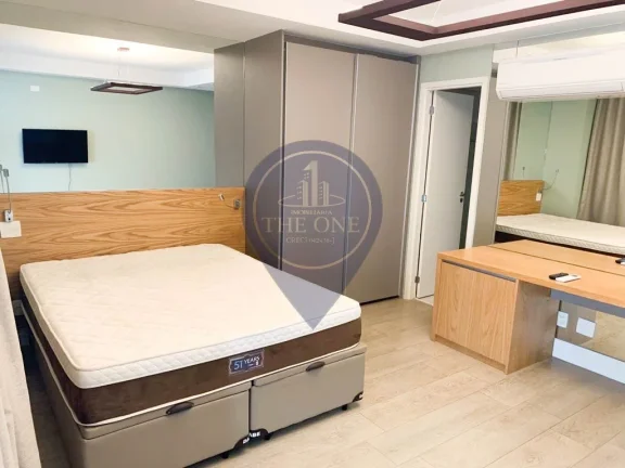 Imagem Studio de Luxo no Brooklin Paulista, São Paulo-SP: 1 quarto, 2 salas, 1 banheiro, 1 vaga de garagem, 43,80m² de área.