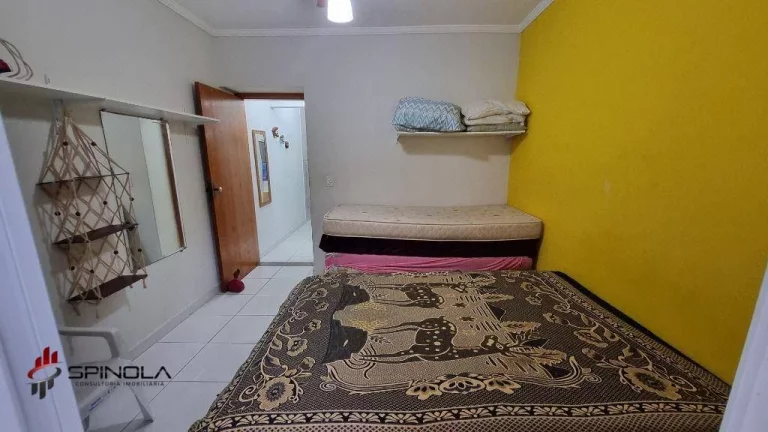 Imagem Apartamento com 1 dormitório à venda, 52 m² por R$ 352.000,00 - Tupi - Praia Grande/SP