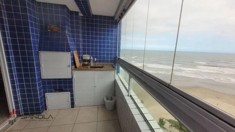 Imagem Apartamento com 2 dormitórios à venda, 96 m² por R$ 580.000,00 - Maracanã - Praia Grande/SP