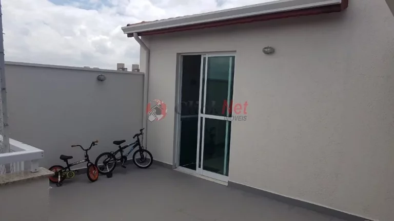 Imagem Cobertura estudo permuta menor valor ,3 dorms sendo 1 suíte, varanda, quintal, churrasqueira,bairro Vila Tibiriçá , Santo André