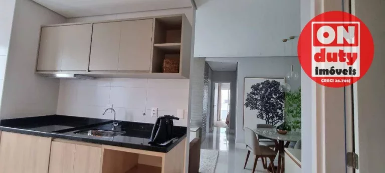 Imagem Apartamento com 2 dormitórios à venda, 76 m² por R$ 1.162.530,00 - Ponta da Praia - Santos/SP