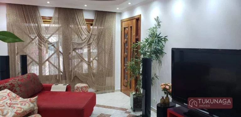 Imagem Sobrado com 4 dormitórios à venda, 200 m² por R$ 840.000,00 - Vila São Judas Tadeu - Guarulhos/SP