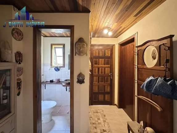 Imagem Casa Rústica, Mista alvenaria/madeira de lei, 3 dorms/1ste, gourmet