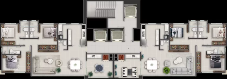 Imagem Apartamento à venda no bairro Meia Praia - Itapema/SC