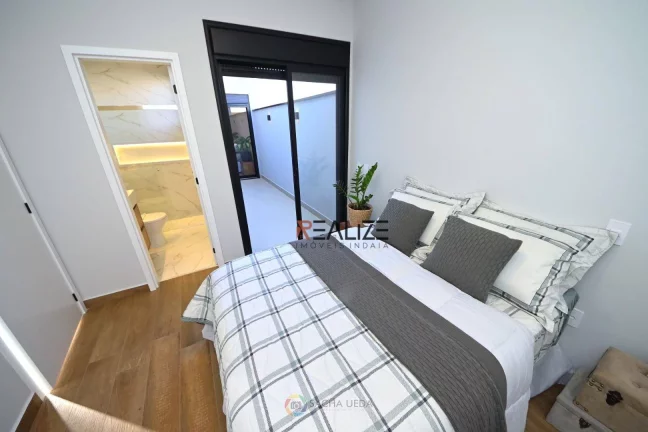 Imagem Casa moderna com 3 suítes e escritório à venda, por R$ 2.100.000 - Condomínio Próximo Parque Ecológico - Indaiatuba/SP