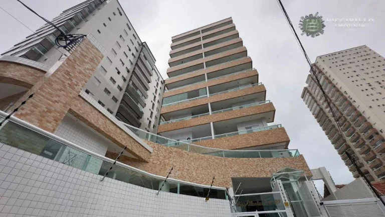Imagem Apartamento com 1 dormitório à venda, 51 m² por R$ 330.000 - Vila Guilhermina - Praia Grande/SP