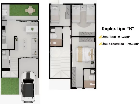 Imagem Condomínio Vale Real II - Casa Duplex