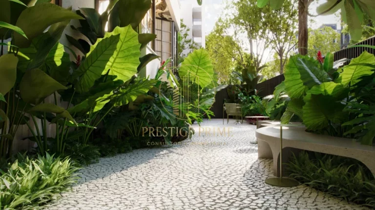 Imagem Aqui, arquitetura e arte se encontram. PARADÍS é chegar em casa e poder sentir a brisa suave atrav...