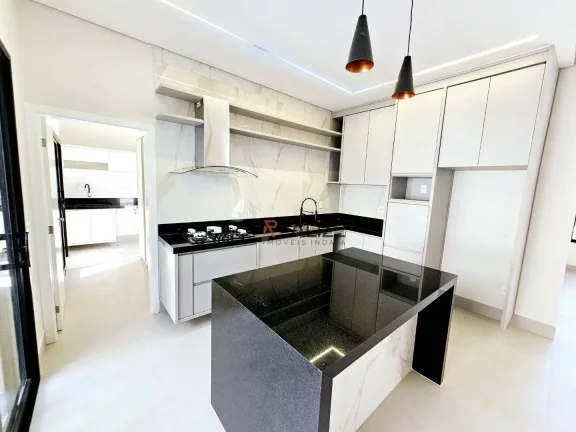 Imagem Casa térrea moderna com moveis planejados e 3 suítes à venda, 192 m² por R$ 1.680.000 - Condomínio Residencial Milano - Indaiatuba/SP