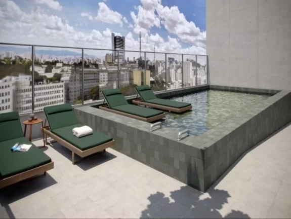 Imagem Apartamento a venda com 33m2 (suíte) sem vaga - Pinheiros - São Paulo - SP Em localização privil...