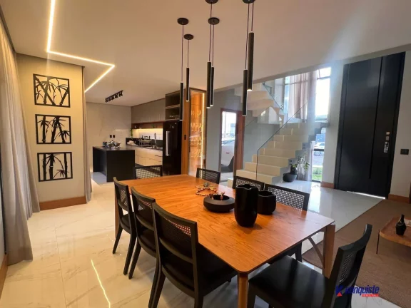 Imagem VENDO CASA LUXUOSA CASA DE 4 SUÍTES COM PISCINA E ÁREA GOURMET PARA VENDA