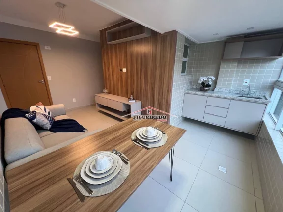 Imagem Apartamento à venda, 41 m² por R$ 324.000,00 - Vila Guilhermina - Praia Grande/SP