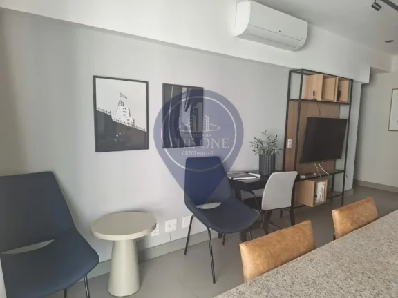 Imagem Alugue já seu Studio no Campo Belo, São Paulo! 1 quarto, 1 banheiro, 1 vaga e 48m² de conforto e praticidade. Agende sua visita agora!