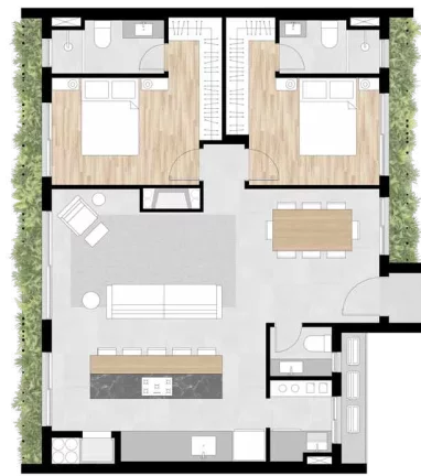 Imagem Jardim Amélia - Apartamento à venda no bairro Petrópolis - Porto Alegre/RS