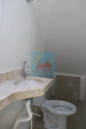 Imagem Sobrado à Venda 2 suites, churrasqueira, 2 vagas, na Ocian, Praia Grande - Fino Acabamento! 410mil