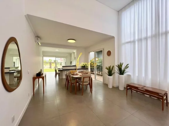 Imagem Excelente Casa no Condomínio Riviera Estilo contemporânea! Composta por 4 suítes, sendo 2 americanas,