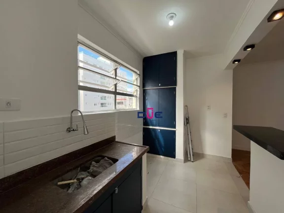 Imagem Apartamento com 1 dormitório à venda, 60 m² por R$ 430.000 - Embaré - Santos/SP