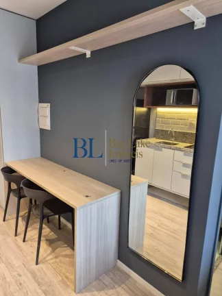 Imagem Seu studio de 26m² com vista incrível e área de lazer completa