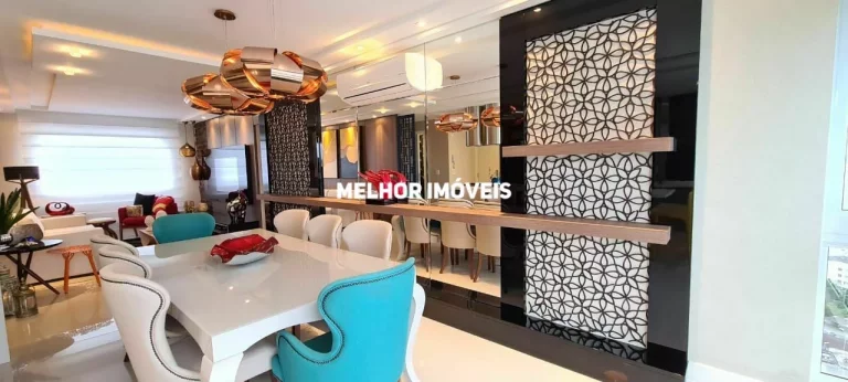 Imagem Apartamento com Vista Mar à Venda com 03 Suítes, Mobiliado, Decorado e Equipado Localizado 2 Quadra do Mar em Balneário Camboriú - SC