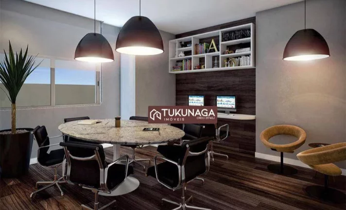 Imagem Apartamento com 2 quartos à venda, 46 m² por R$ 360.000 - Vila Galvão - Guarulhos/SP