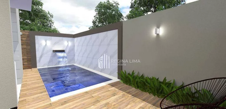 Imagem Casa PREMIUM em construção, 3 dormitórios à venda por R$ 345.000,00 - VIVENDAS DO ALVORADA RESIDENCE - Parque Alvorada - Timon/MA