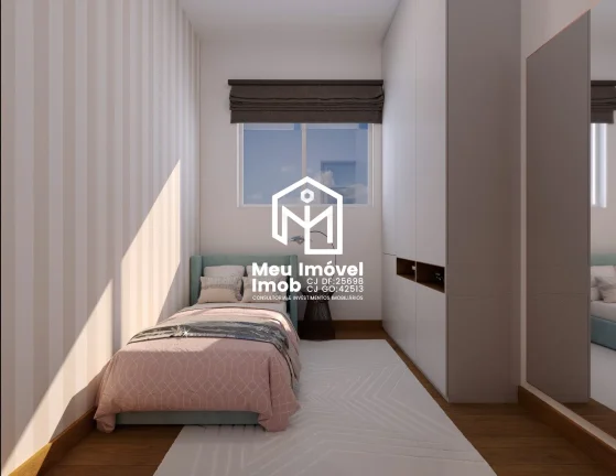 Imagem Max 501 Samambaia Sul APTO 1 Quarto Sem Vaga 40,46m² Mini Mercado Bicicletário