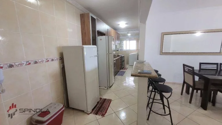 Imagem Apartamento com 3 dormitórios à venda, 102 m² por R$ 795.000,00 - Maracanã - Praia Grande/SP