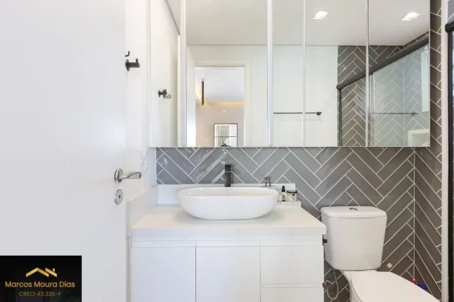 Imagem Apartamento Mobiliado à venda com 1 dormitório e 1 vaga na Vila Leopoldina - Portaria 24 hs, Edifício com Lazer e Gerador