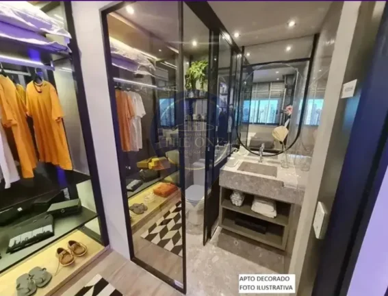 Imagem Studio à venda no Brooklin Paulista, São Paulo-SP: 1 quarto, 1 banheiro, 24m² de área!