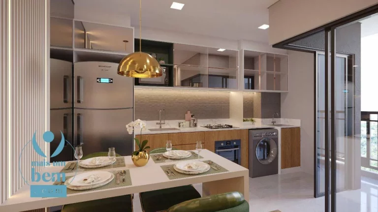 Imagem Apartamento com 2 quartos sendo 1 suíte à venda, 48 m² por R$ 387.259,71 - Novo Mundo - Curitiba/PR