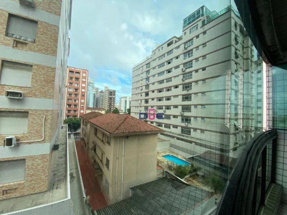 Imagem Apartamento com 3 dormitórios à venda, 134 m² por R$ 950.000,00 - Pompéia - Santos/SP