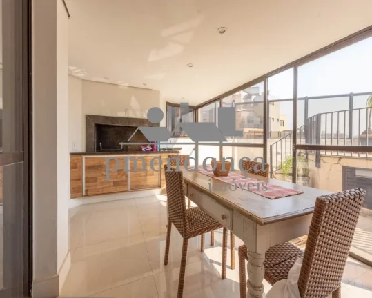 Imagem Cobertura Duplex 4 quartos, 4 suites, 5 vagas, 407 mts util