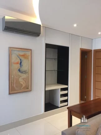 Imagem Boulevard Tamboré Apto MOBILIADO de 168 Metros com 3 Suítes e 3 Vagas de Garagem