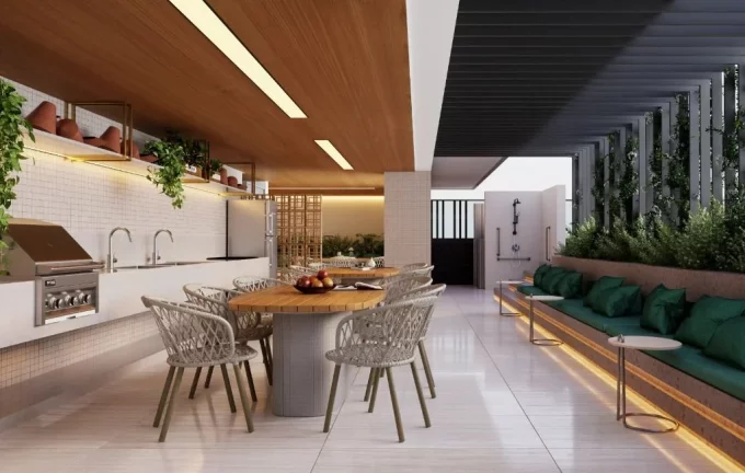Imagem Flat com 1 dormitório à venda, 26 m² por R$ 406.802,35 - Tambaú - João Pessoa/PB