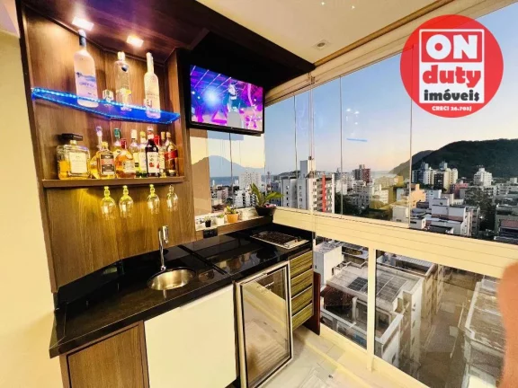 Imagem Apartamento com 2 dormitórios à venda, 96 m² por R$ 700.000 - Jardim Las Palmas - Guarujá/SP
