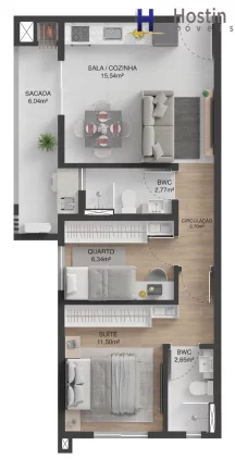 Imagem APARTAMENTO RESIDENCIAL em JOINVILLE - SC, SAGUAÇU
