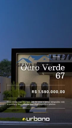 Imagem Alto Padrão para Venda em Sarandi, jardim Ouro Verde, 3 dormitórios, 3 suítes, 4 banheiros, 2 vagas