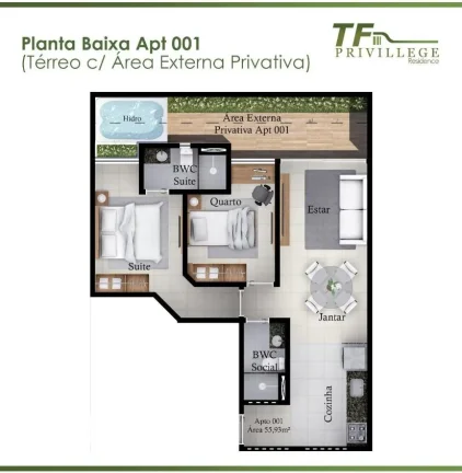 Imagem Apartamento, Residencial para Venda, Bancários, João Pessoa