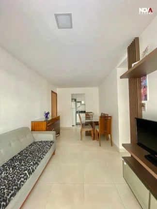 Imagem Com 65m² bem distribuídos, esse apê no andar alto é puro charme e funcionalidade. São 2 quartos...