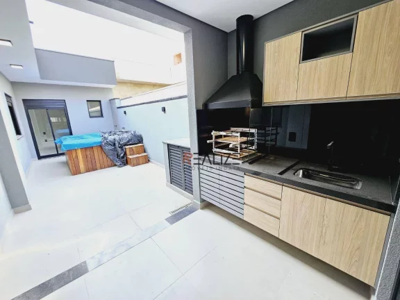 Imagem Casa térrea com 3 suítes à venda, 135 m² por R$ 1.190.000 - Condomínio Park Gran Reserve - Indaiatuba/SP