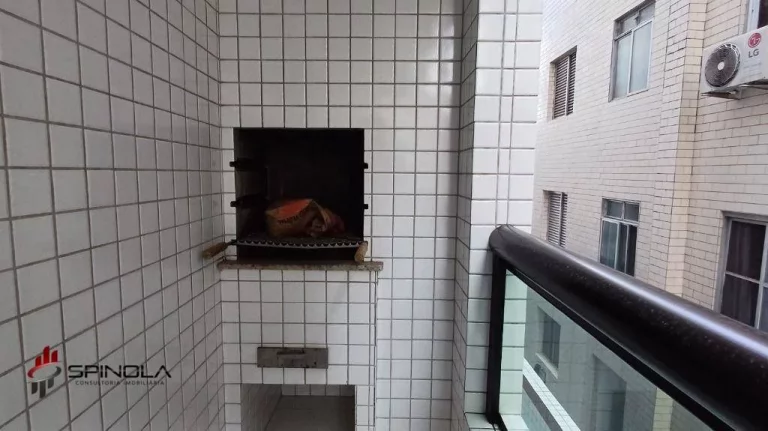 Imagem Apartamento com 1 dormitório à venda, 50 m² por R$ 310.000,00 - Vila Guilhermina - Praia Grande/SP