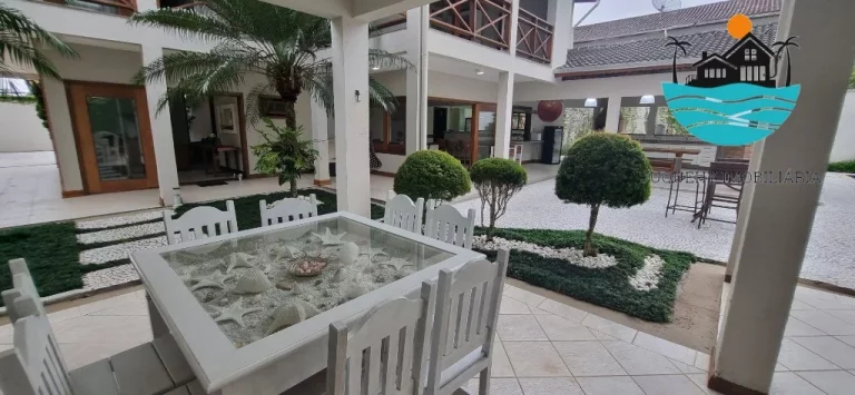 Imagem Casa para Alugar em Juquehy Temporada com, 8 suítes, 600m da praia - Acomodação 24 pessoas | Juquehy Imobiliária