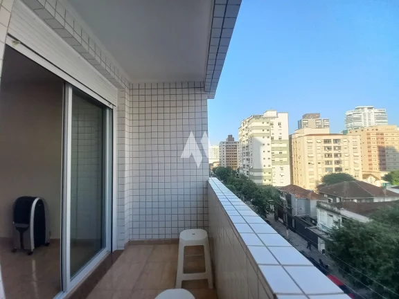 Apartamento 3 quartos à venda 2 quadras da praia no Gonzaga - Santos/SP