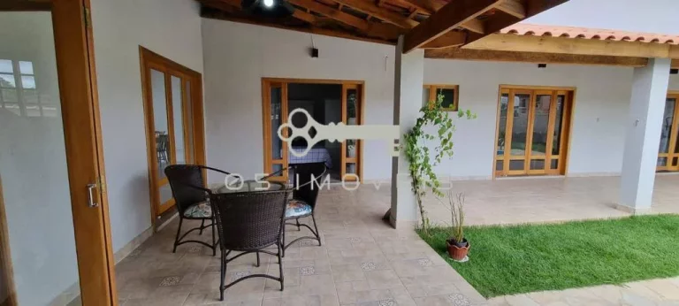 Imagem Casa nova e TÉRREA com 4 suítes ... Piscina - Condomínio Bothanica - Itú
