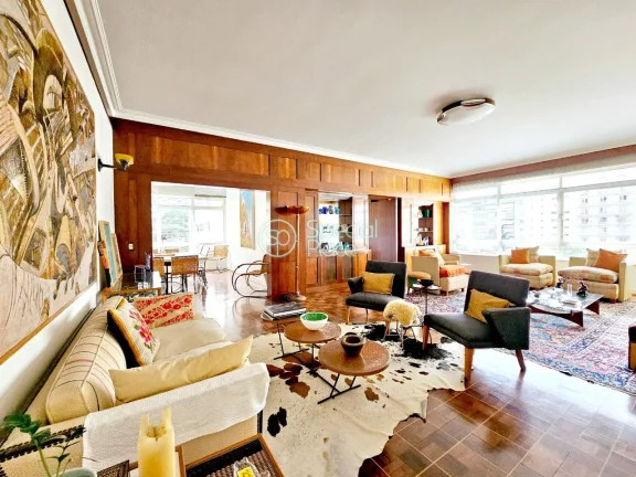 Excelente localização bem perto do Colégio Dante Alighieri e Av. Paulista este apartamento de 276...