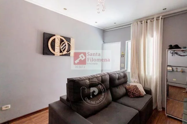 Imagem Casa para Venda em Santo André, Parque das Nações, 2 dormitórios, 1 suíte, 2 banheiros, 1 vaga