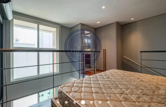 Imagem Studio de Luxo no Paraíso: 1 quarto, 1 suíte, 1 sala, 2 banheiros, 1 vaga - São Paulo-SP.
