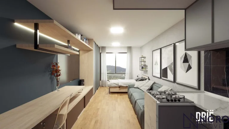 Imagem Studio Moderno Próximo à UFSM com Lazer e Conforto – Camobi Smart